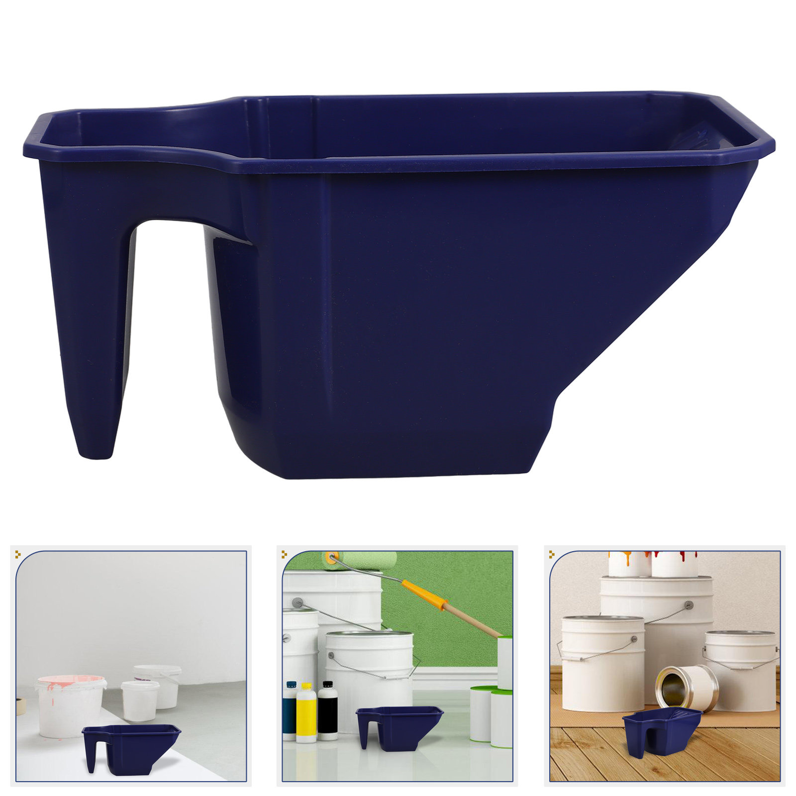 Home Improvement And Diy - Heavy-Duty Plastic Paint Roller Tray with