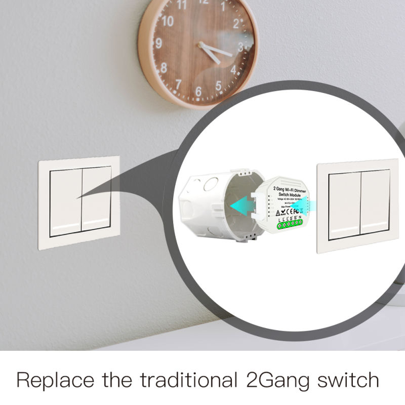 2Gang Wifi Dimmer Light Switch – Home Improvement And Diy recenzja i cena
