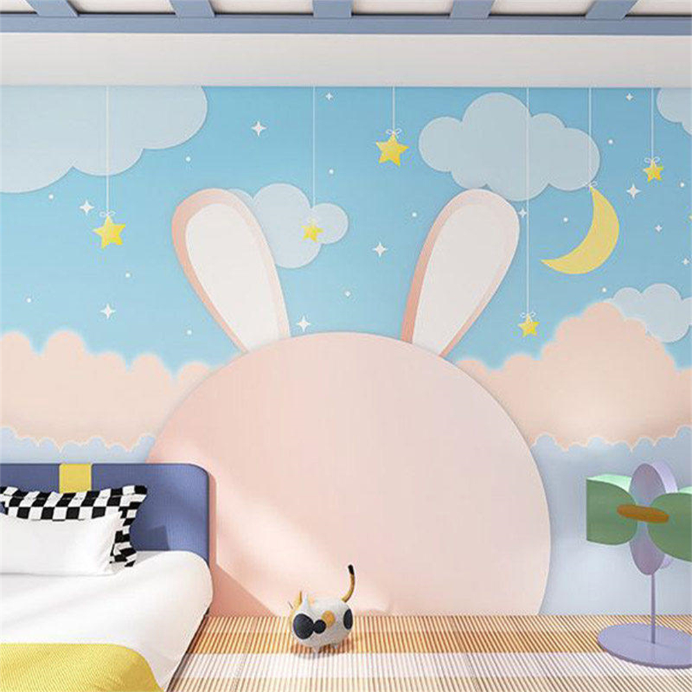 Custom Cartoon Warm Pink Star  – Home Improvement Background recenzja i cena