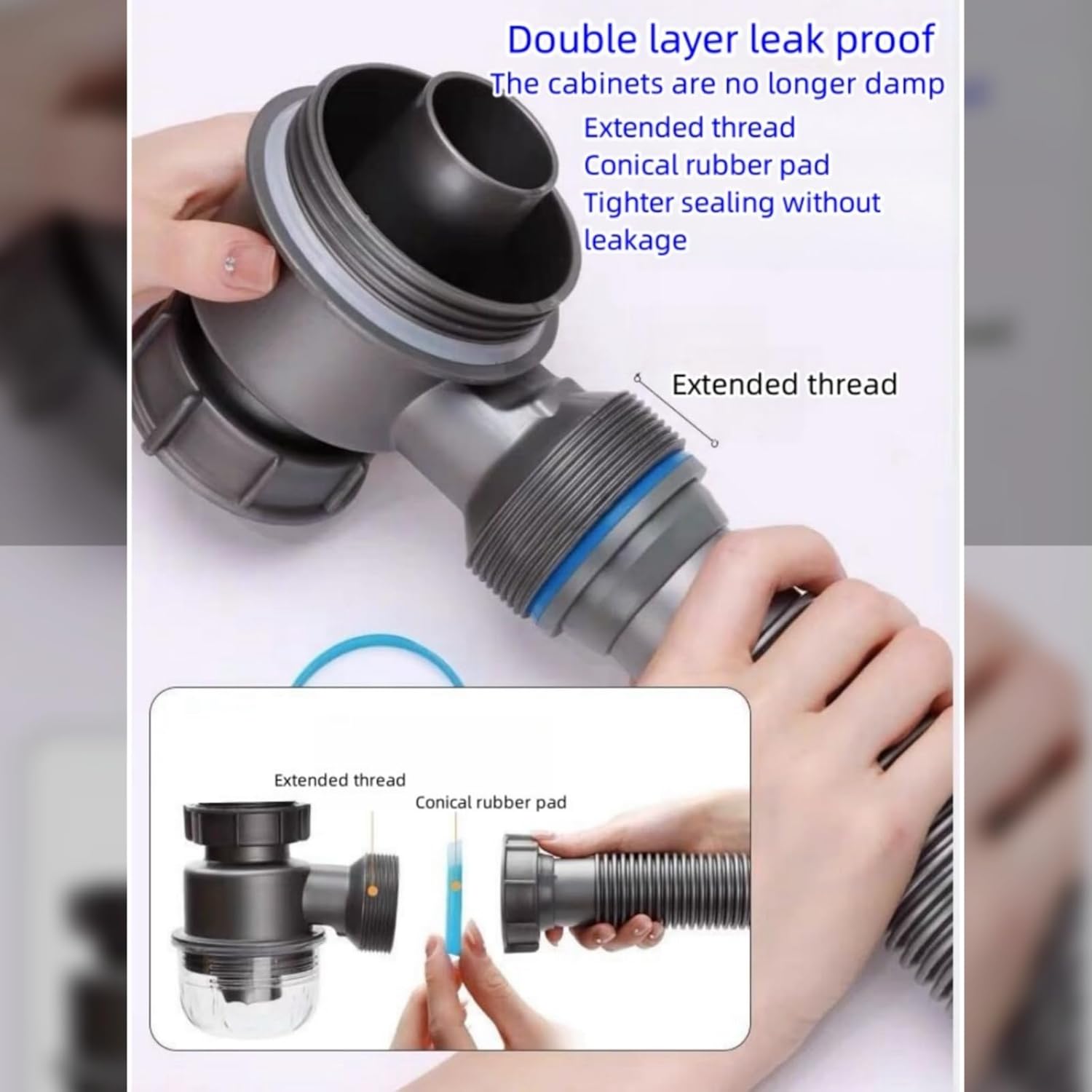 One Sink Kitchen Drainage Kit  – Sink Drain Strainer recenzja i cena