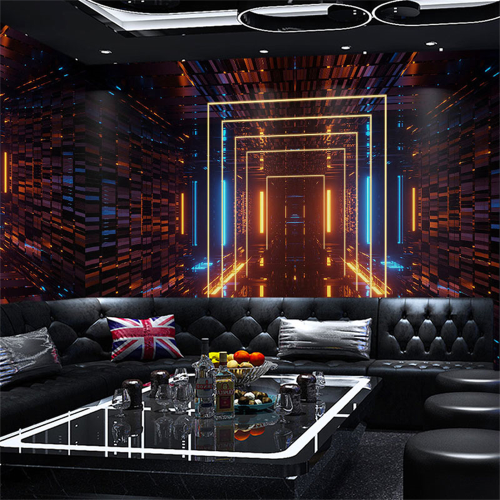 Custom KTV wallpaper 3d person – Home Improvement Background recenzja i cena