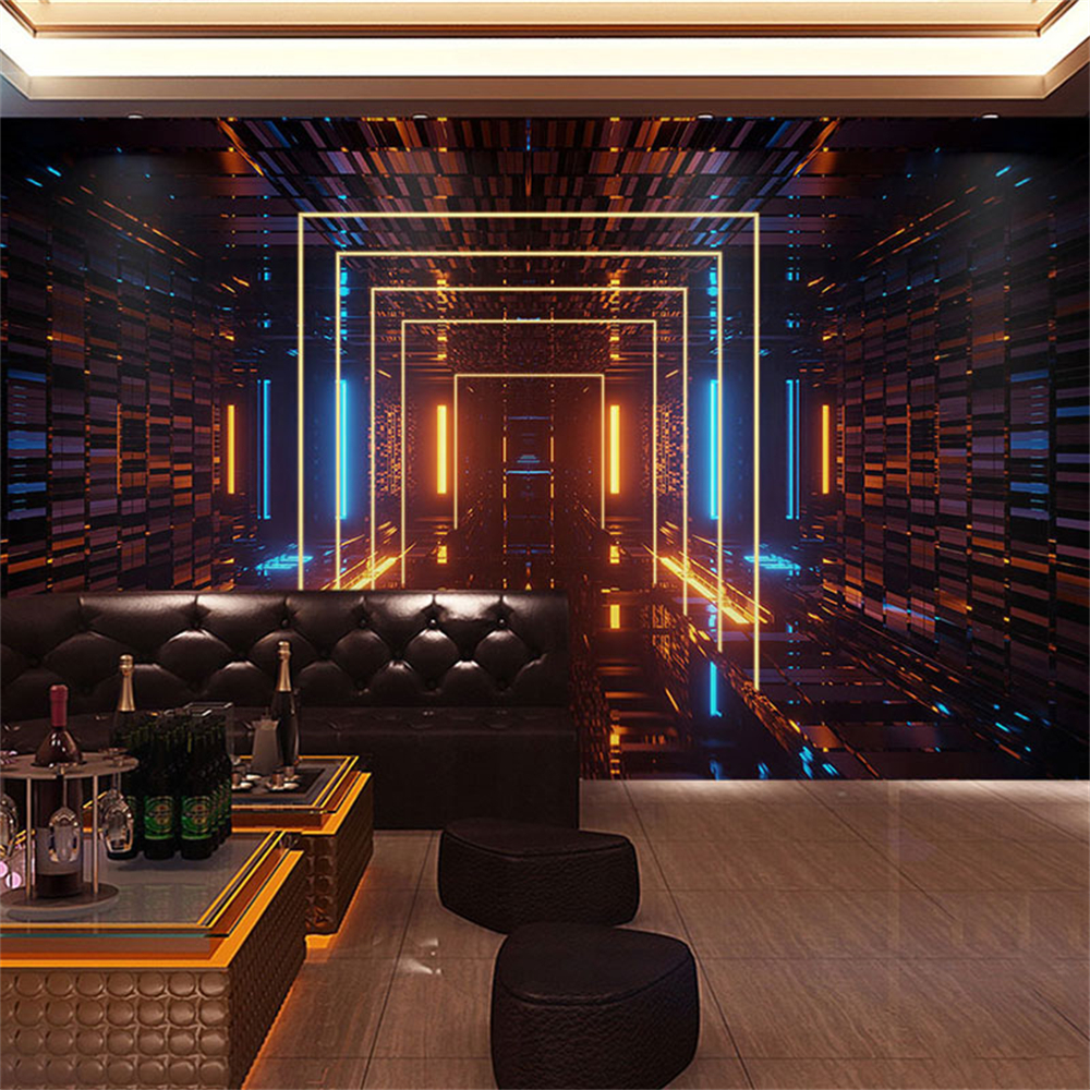 Custom KTV wallpaper 3d person – Home Improvement Background recenzja i cena