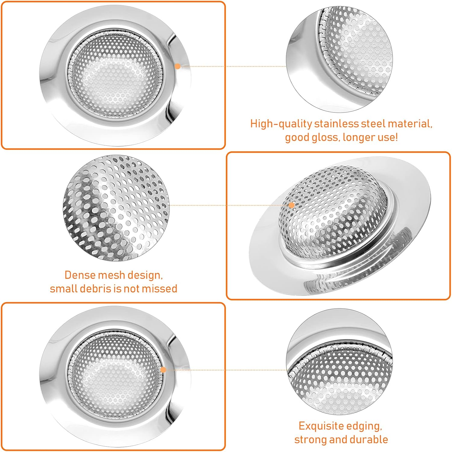 2Pcs Kitchen Sink Drain Strain – Sink Drain Strainer recenzja i cena