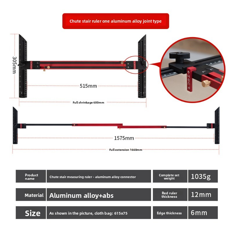 Aluminum Alloy Stair Ruler,Hig – Home Improvement In Usa recenzja i cena