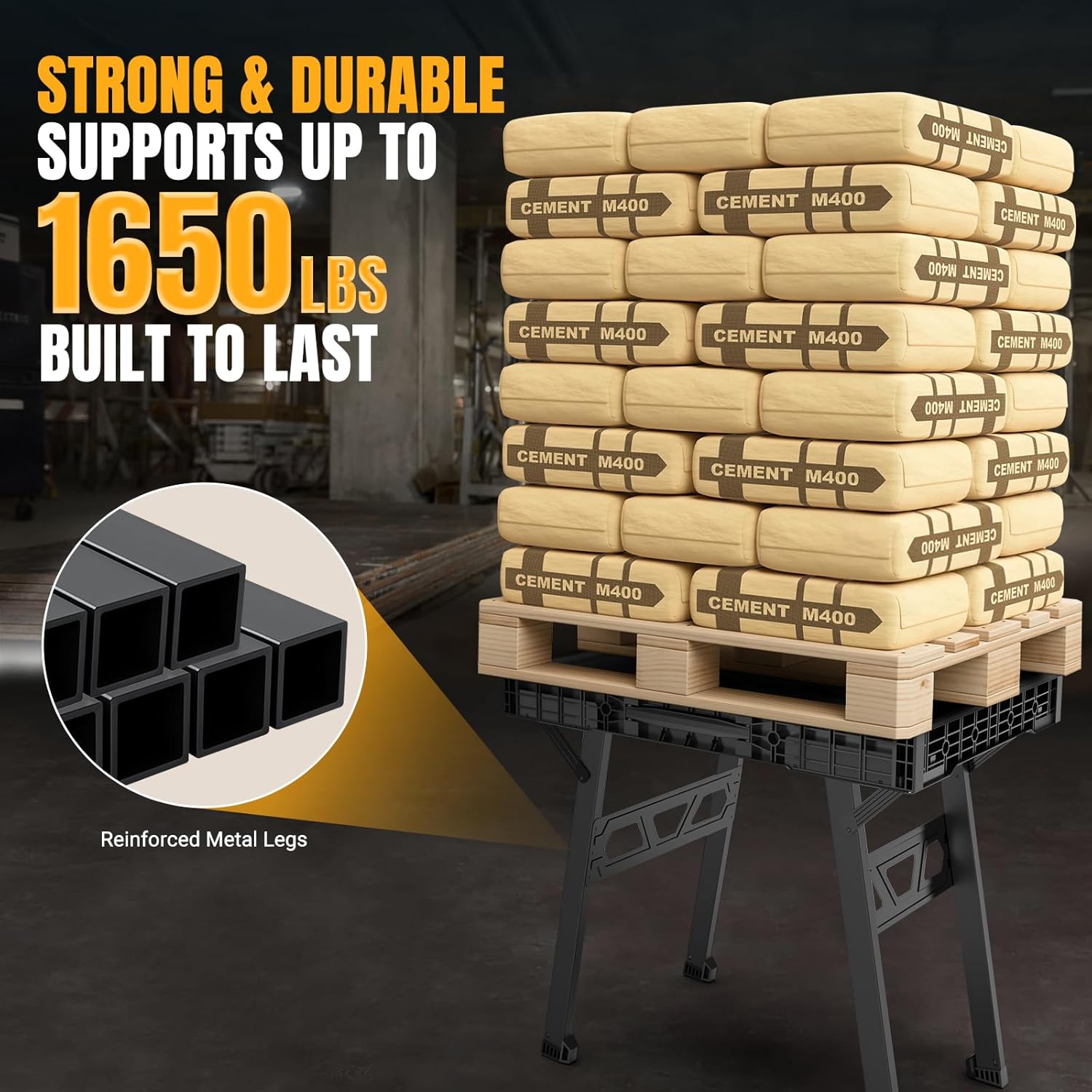Folding Workbench with 1650 Lb – Home Improvement And Diy recenzja i cena