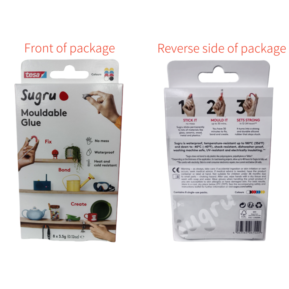 1 box=8 pcs Tesa Sugru Mouldab – Home Improvement And Diy recenzja i cena
