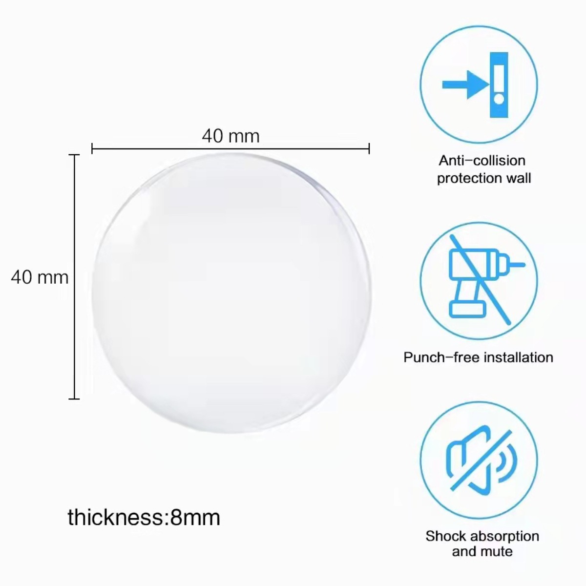 Self Adhesive Silicone Anti Co – Home Improvement Noise recenzja i cena