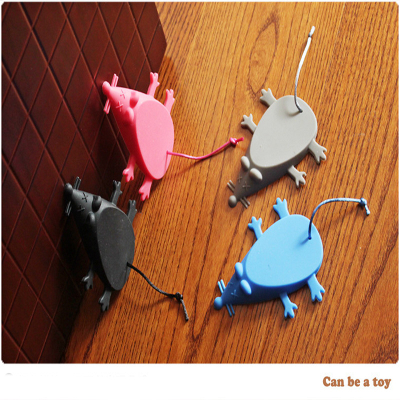 1PC/3PCS Cartoon Animal Mouse  – Door Stopper Rubber recenzja i cena