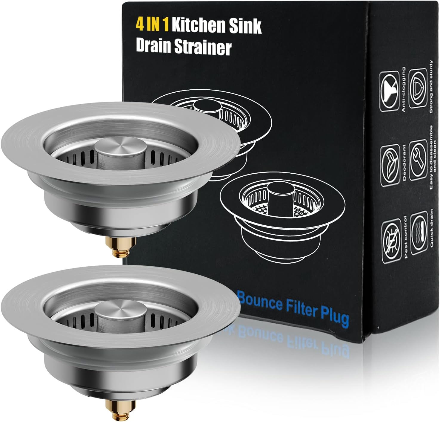 Kitchen Sink Drain Strainer, 4 – Sink Drain Strainer recenzja i cena