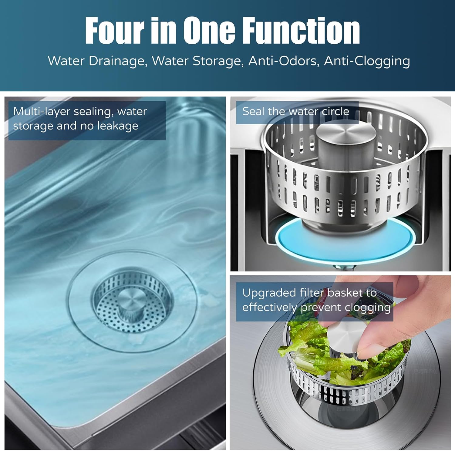 Kitchen Sink Drain Strainer, 4 – Sink Drain Strainer recenzja i cena