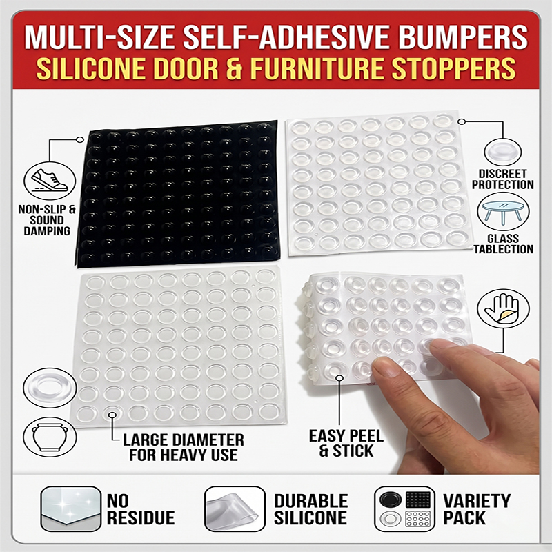 Self-Adhesive Silicone Buffer  – Door Stopper Rubber recenzja i cena