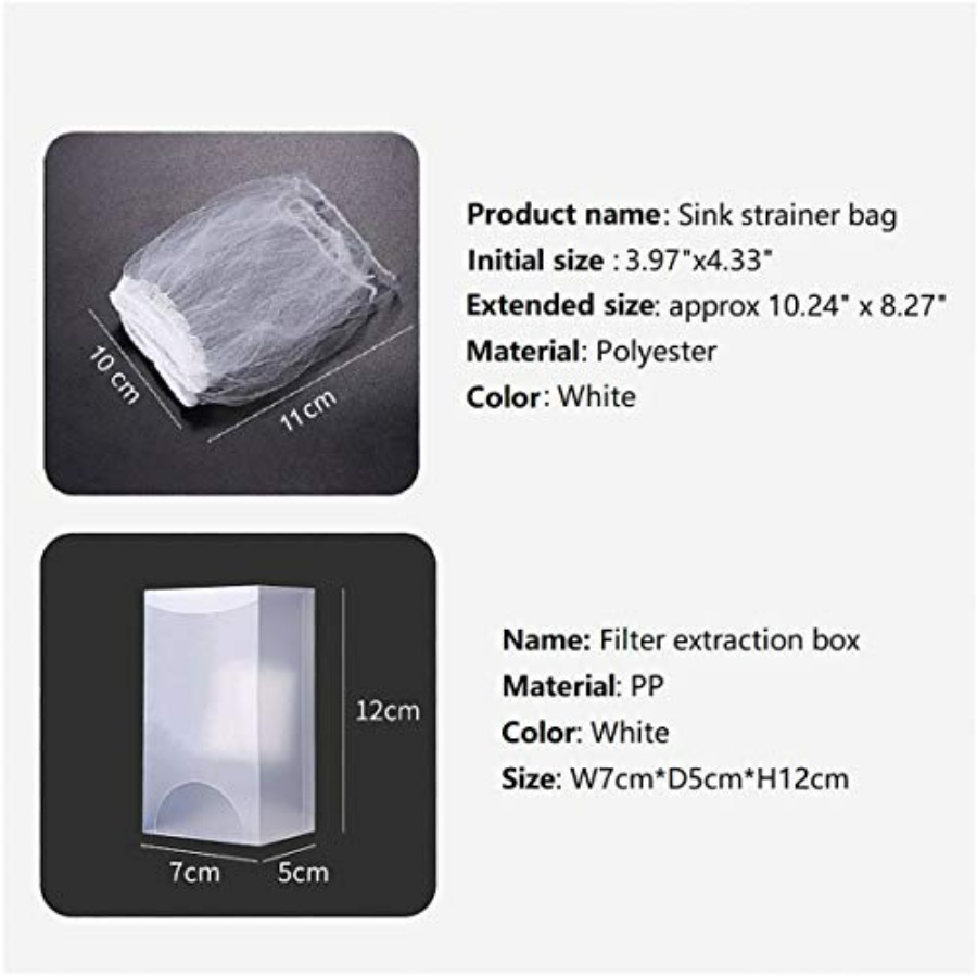 Kitchen Sink Strainer Mesh Bag – Sink Drain Strainer recenzja i cena