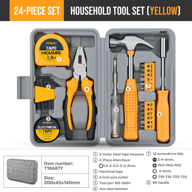 24-Piece Compact Home & Office – Home Improvement And Diy recenzja i cena