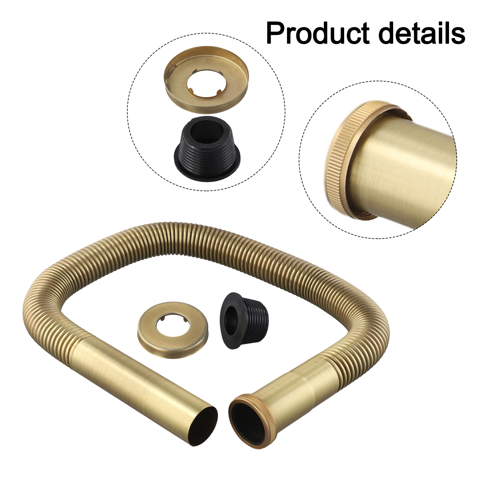 1pc Flexible Hose Brass Hose S – Home Improvement In Usa recenzja i cena