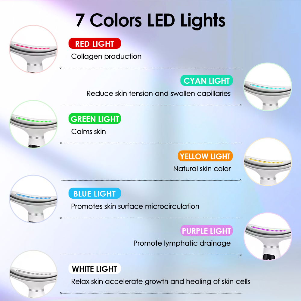 7 Colors LED Lights Face Neck  – Home Improvement In Usa recenzja i cena