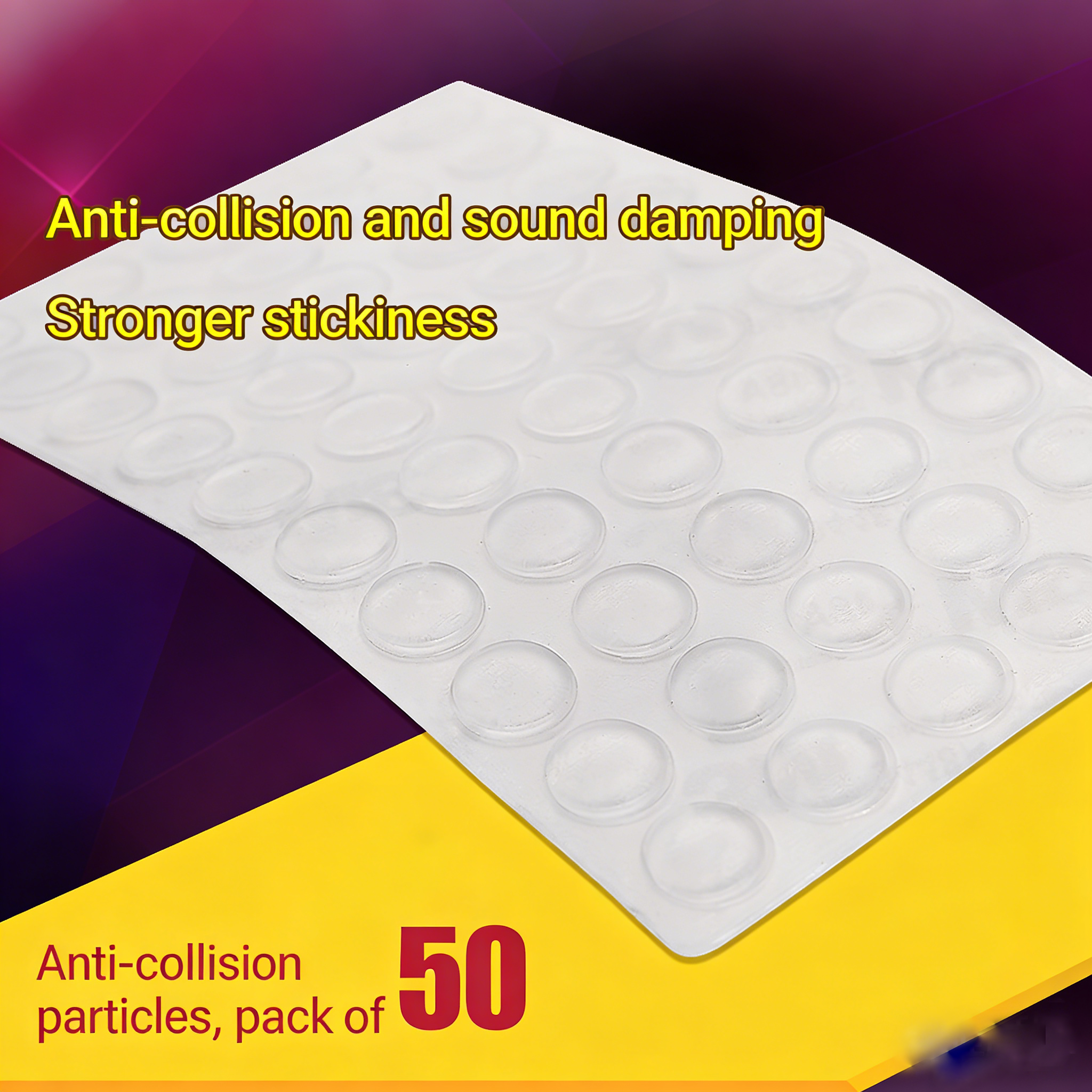 100pcs 3m Adhesive Silicone Do – Door Stopper Rubber recenzja i cena