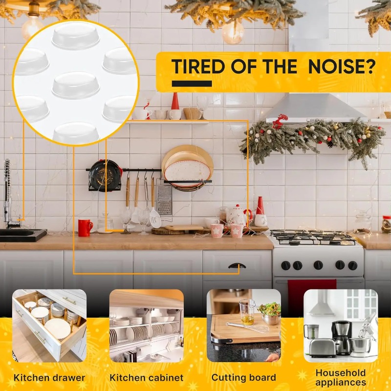 Self-Adhesive Clear Door Stop  – Door Stopper Rubber recenzja i cena