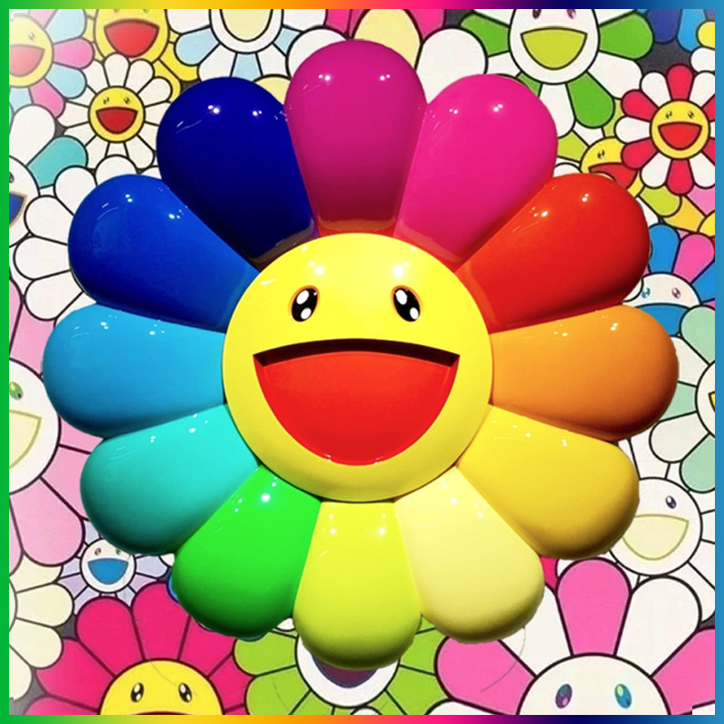 Color Sunflower Resin Wall Han – Home Improvement Background recenzja i cena