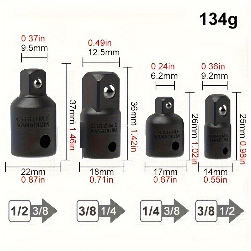 7pcs Impact Extension & Socket – Home Improvement In Usa recenzja i cena