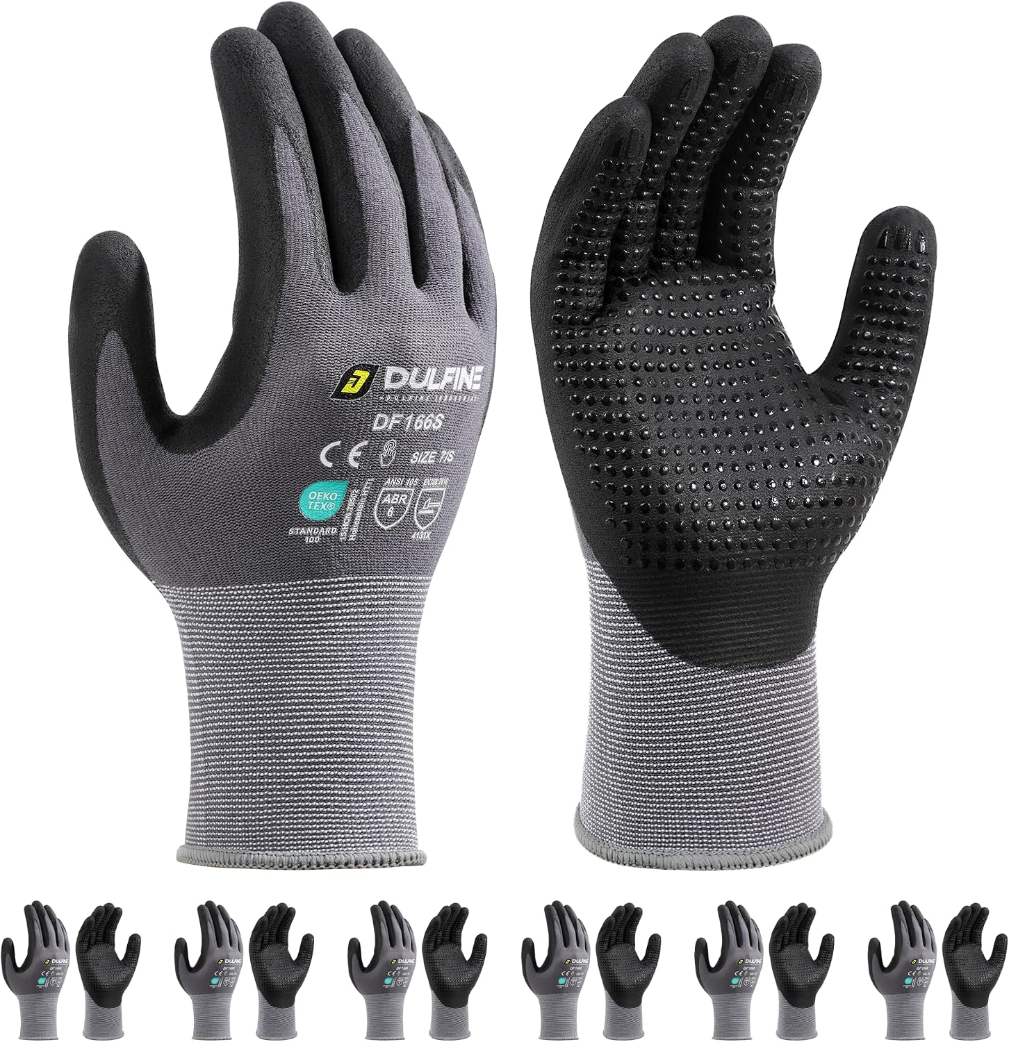6 Pairs Touchscreen Work Glove – Home Improvement In Usa recenzja i cena
