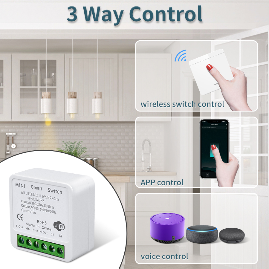 16A Tuya WiFi DIY Smart Switch – Home Improvement And Diy recenzja i cena