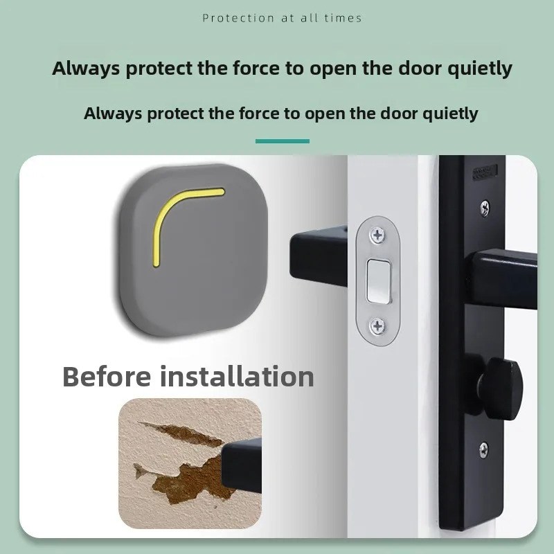 1/2PCS Silicone Bumper Door St – Door Stopper Rubber recenzja i cena