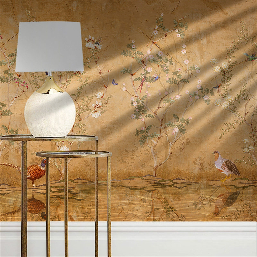 custom Modern floral wallpaper – Home Improvement Background recenzja i cena